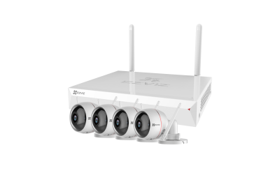 Wi-Fi NVR c  EZVIZ ezWireLess Kit 4  ( CS-BW2424-B1E10 )