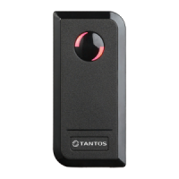 Автономный контроллер доступа со встроенным считывателем EM-Marin карт Tantos TS-CTR-EM