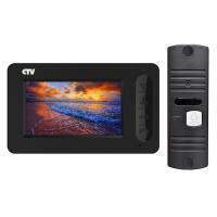 Комплект видеодомофона CTV-DP400 (черный)